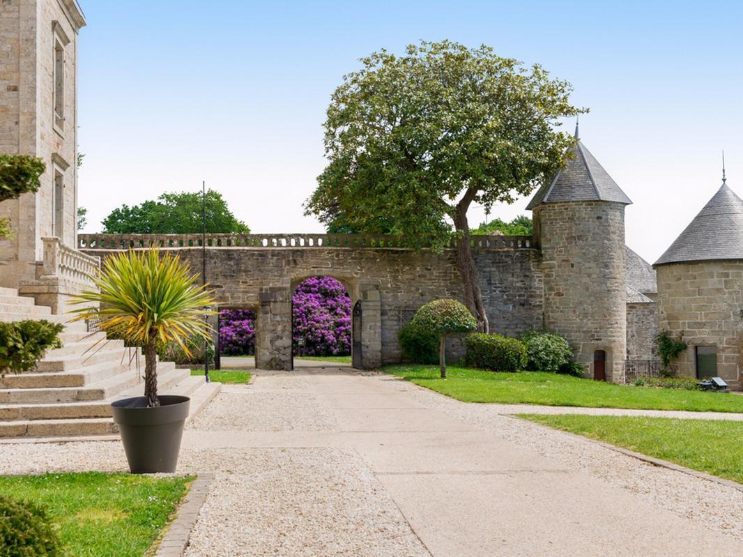 Hotel Manoir De Kerhuel De Quimper Plonéour-Lanvern Exterior foto