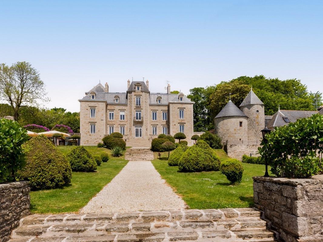 Hotel Manoir De Kerhuel De Quimper Plonéour-Lanvern Exterior foto