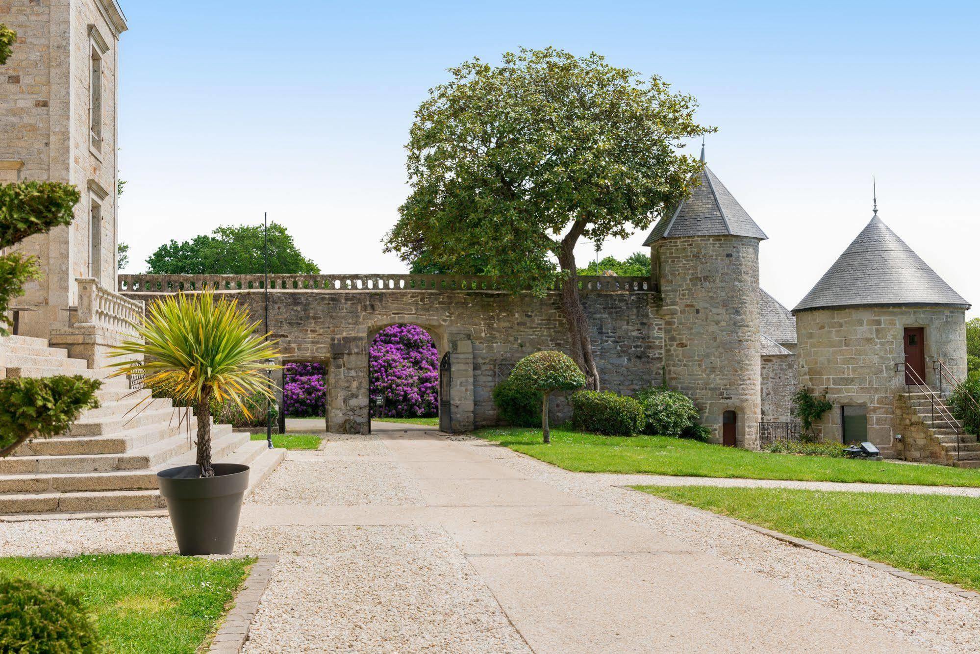 Hotel Manoir De Kerhuel De Quimper Plonéour-Lanvern Exterior foto